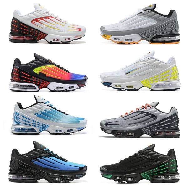 mens tn tuned plus 3 running sports shoes triple black obsidian neon crater multi white aquamarine university red wolf grey tan burgundy ora
mens tn tuned plus 3 running sports shoes triple black obsidian neon crater multi white aquamarine university red wolf grey tan burgundy ora