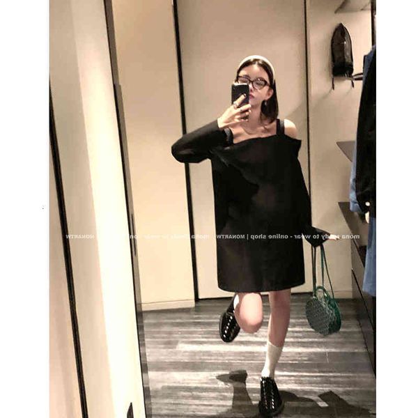 casual dresses french temperament small black skirt suspender off shoulder versatile dress g-class sense 2022 early spring style owue, Black;gray
casual dresses french temperament small black skirt suspender off shoulder versatile dress g-class sense 2022 early spring style owue, Black;gray