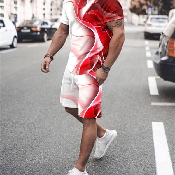 men s sports suit t shirt shorts workout clothes 2 piece set of sky letters 3d creative printing short sleeved sportswear 220621, Gray
men s sports suit t shirt shorts workout clothes 2 piece set of sky letters 3d creative printing short sleeved sportswear 220621, Gray