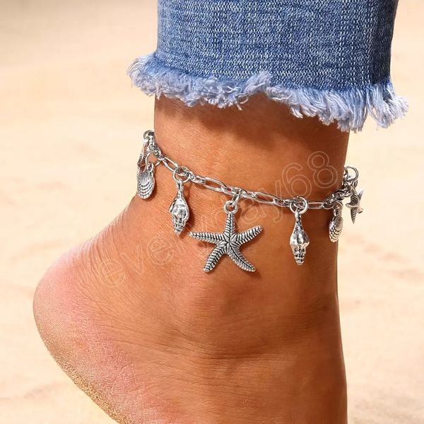 fashion jewelry women summer beach wave turtle shell starfish charms anklet chain pendant tassels anklets, Red;blue 
fashion jewelry women summer beach wave turtle shell starfish charms anklet chain pendant tassels anklets, Red;blue