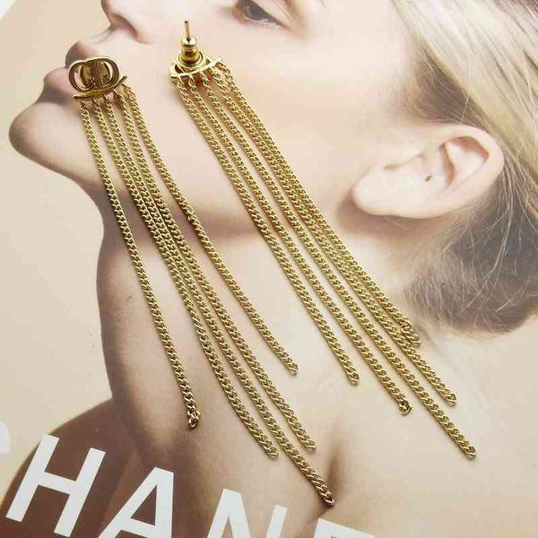 new fashion trend jewelry luxury quality designer wholesale dijia high sense small tassel long temperament simple earrings women's, Silver
new fashion trend jewelry luxury quality designer wholesale dijia high sense small tassel long temperament simple earrings women's, Silver