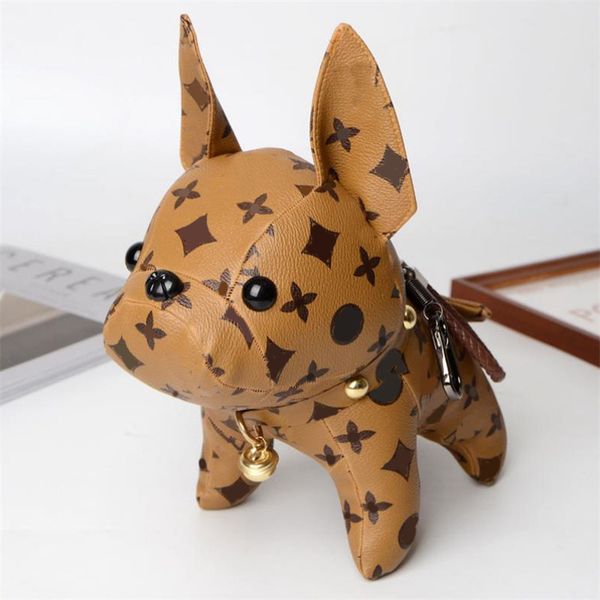 2022 luxury designer keychain bulldog key chain brown flower 28 cm dogs leather men women handbags bags luggage accessories lovers car penda, Silver
2022 luxury designer keychain bulldog key chain brown flower 28 cm dogs leather men women handbags bags luggage accessories lovers car penda, Silver