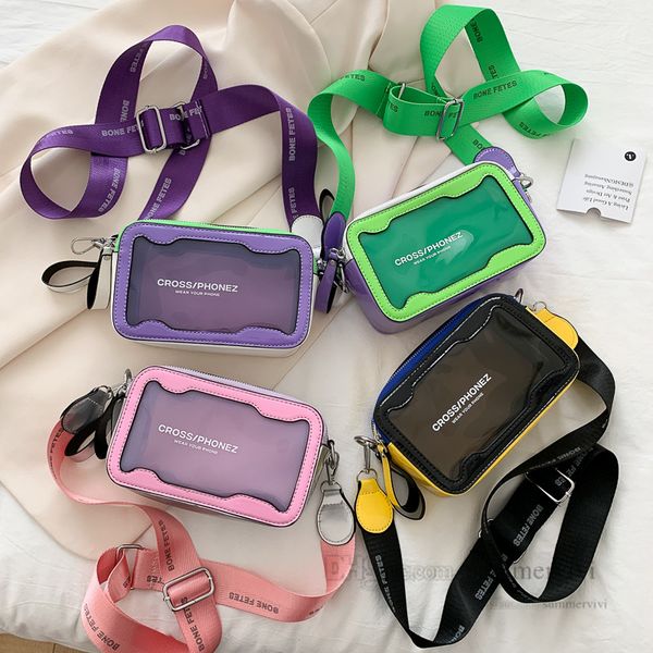 fashion children transparent square handbags girls boys letter printed straps crossbody bag kids patchwork color one-shoulder bags purse q61, Black
fashion children transparent square handbags girls boys letter printed straps crossbody bag kids patchwork color one-shoulder bags purse q61, Black