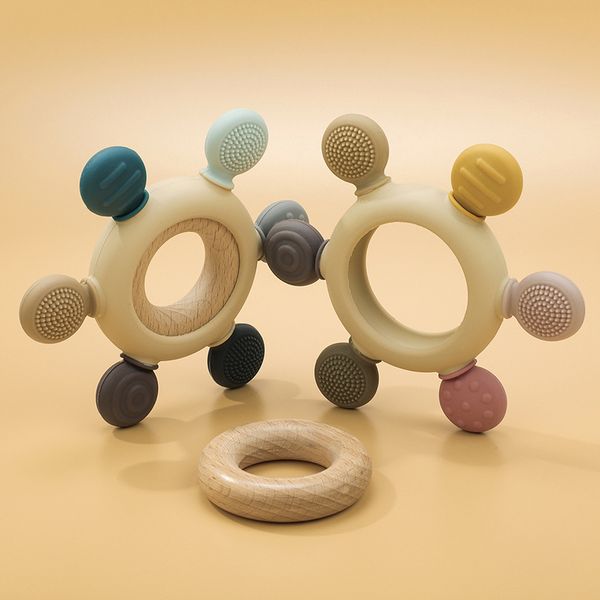 round rudder baby silicone teethers for baby teeth care pendants diy pacifier chain necklace toys accessories
round rudder baby silicone teethers for baby teeth care pendants diy pacifier chain necklace toys accessories