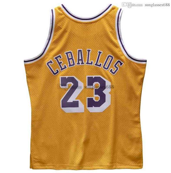 stitched cedric ceballos jersey s-6xl mitchell & ness 1994-95 mesh hardwoods classics retro basketball jerseys men women youth, Black
stitched cedric ceballos jersey s-6xl mitchell & ness 1994-95 mesh hardwoods classics retro basketball jerseys men women youth, Black