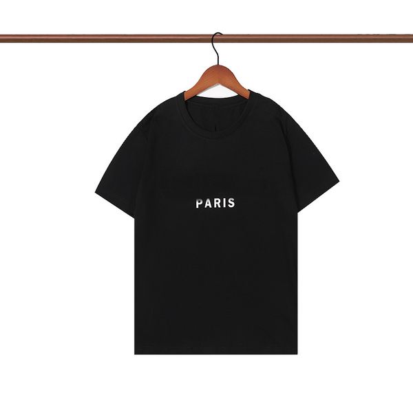 men's t-shirts paris men women couple hip hop short sleeve t-shirt summer loose double yarn material bronzing dripping technology tees, White;black
men's t-shirts paris men women couple hip hop short sleeve t-shirt summer loose double yarn material bronzing dripping technology tees, White;black