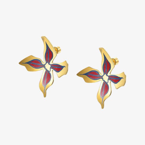 charm enfashion lacquer art hand painted drop earrings for women stainless steel flower big circle earings fashion jewelry kolczyki 220316, Golden
charm enfashion lacquer art hand painted drop earrings for women stainless steel flower big circle earings fashion jewelry kolczyki 220316, Golden
