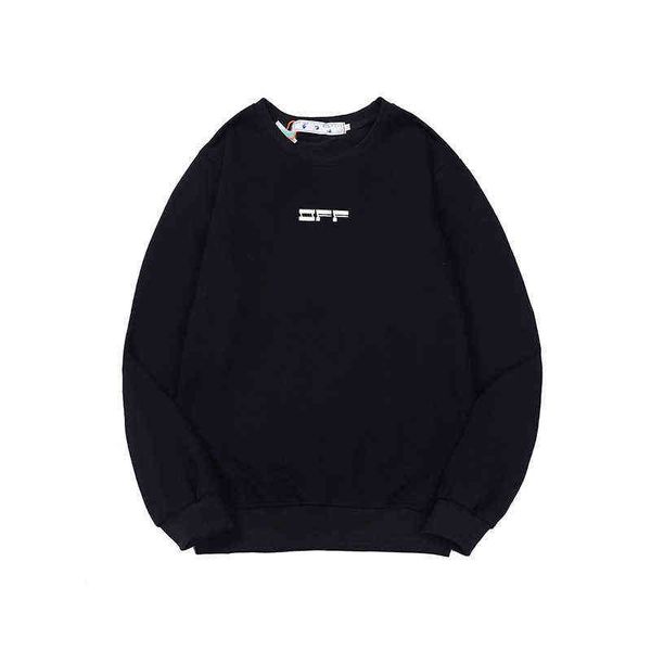factory online export trendy sweater autumn and winter new off letter round neck pullover terry for men women, Black
factory online export trendy sweater autumn and winter new off letter round neck pullover terry for men women, Black
