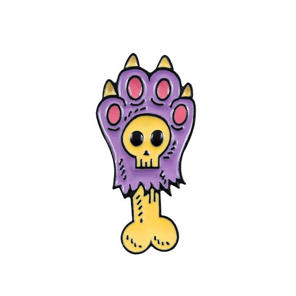 cute dog paw brooches cartoon animal lapel pins enamel paint skull head badges for girls couple small jewelry gift clothes accessories tom j, Gray
cute dog paw brooches cartoon animal lapel pins enamel paint skull head badges for girls couple small jewelry gift clothes accessories tom j, Gray
