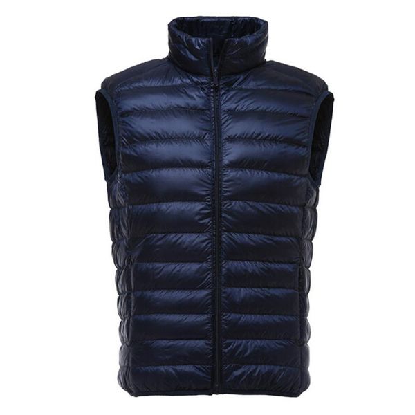 men's vests vest men winter duck down mens casual sleeveless jackets ultralight 90% colete masculino men's outwear waistcoatmen�, Black;white
men's vests vest men winter duck down mens casual sleeveless jackets ultralight 90% colete masculino men's outwear waistcoatmen�, Black;white