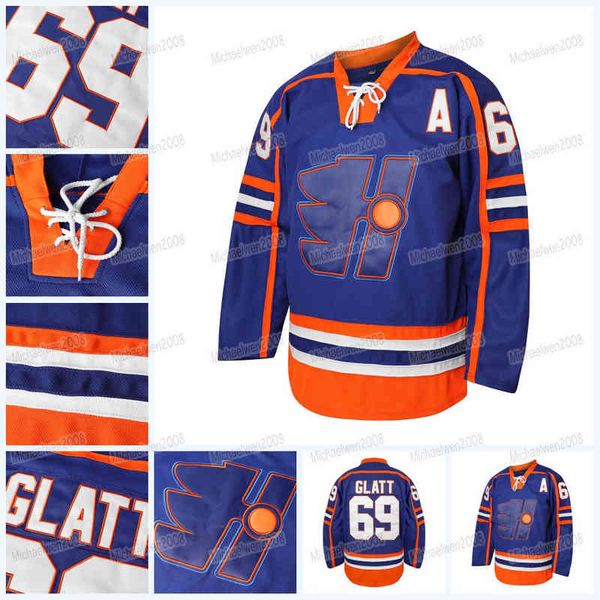the thug goon 69 doug glatt halifax highlanders jerseys ice hockey movie vintage glatt jersey men blue stitched color excellent quality, Black
the thug goon 69 doug glatt halifax highlanders jerseys ice hockey movie vintage glatt jersey men blue stitched color excellent quality, Black
