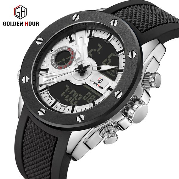 cwp reloj hombre brand luxury goldenhour men watch quartz automatic sport digital army military man relogio g4, Slivery;brown
cwp reloj hombre brand luxury goldenhour men watch quartz automatic sport digital army military man relogio g4, Slivery;brown
