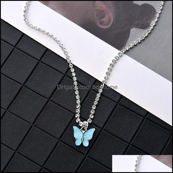 chains fashion acrylic butterfly pendant necklace claw chain diamond short womens clavicle gift drop delivery 2021 bdedome dhhuo, Silver
chains fashion acrylic butterfly pendant necklace claw chain diamond short womens clavicle gift drop delivery 2021 bdedome dhhuo, Silver