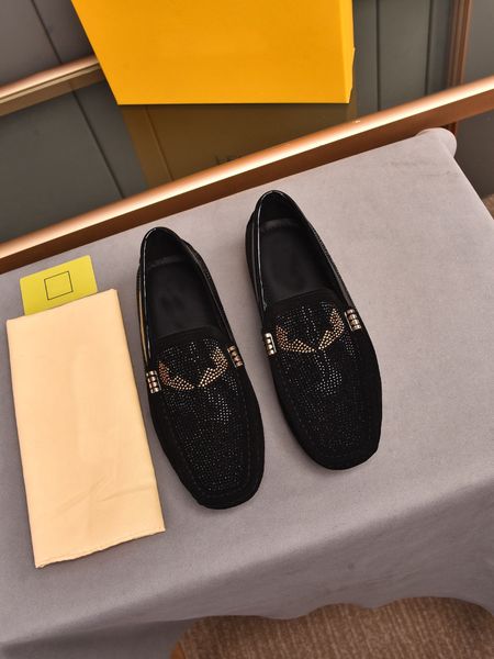 new 2022 men's formal fashion rhinestone party wedding dress shoes male brand designer business elegant flats casual loafers size 38-46, Black
new 2022 men's formal fashion rhinestone party wedding dress shoes male brand designer business elegant flats casual loafers size 38-46, Black