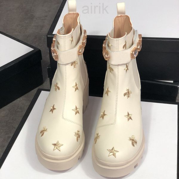 fashion winter women shoes ankle martin boots flamingos black white bee real leather medal coarse non-slip cowboy boot
fashion winter women shoes ankle martin boots flamingos black white bee real leather medal coarse non-slip cowboy boot