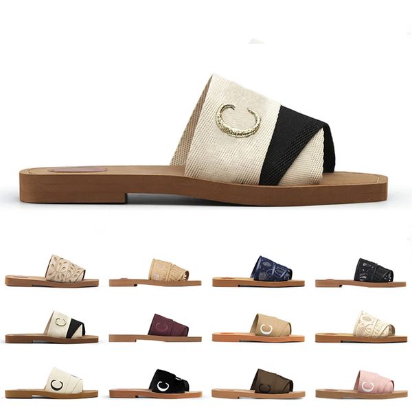women woody mules flat sandals designer canvas slippers rubber slides white black pink khaki navy blue lace lettering fabric straw summer sl
women woody mules flat sandals designer canvas slippers rubber slides white black pink khaki navy blue lace lettering fabric straw summer sl