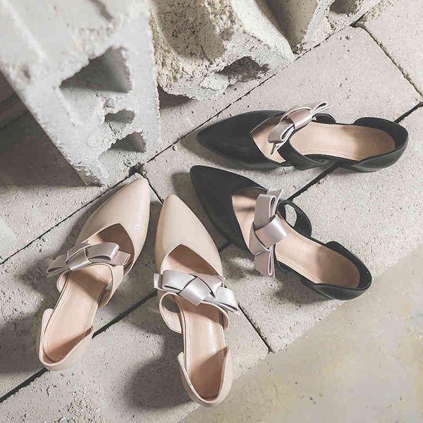sandals women's flat pointed shoes bow spring full set soft shallow mouth mary jane fairy series, Black
sandals women's flat pointed shoes bow spring full set soft shallow mouth mary jane fairy series, Black