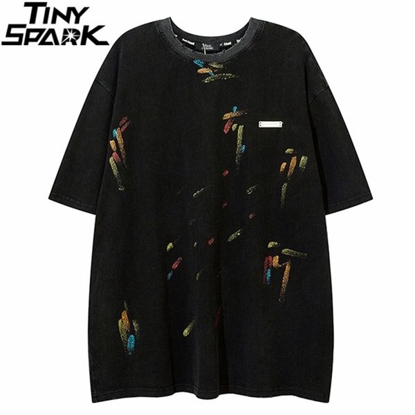 men washed t shirt hip hop streetwear graffiti print oversize tshirt harajuku cotton summer short sleeve tshirt tees 220608, White;black
men washed t shirt hip hop streetwear graffiti print oversize tshirt harajuku cotton summer short sleeve tshirt tees 220608, White;black