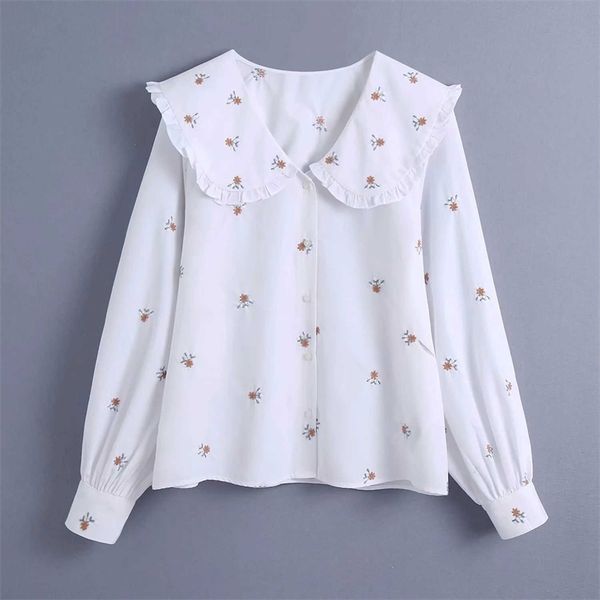 women blouse shirt floral embroidery long sleeves elegant casual vintage chic lady woman white blouse shirt 210709
women blouse shirt floral embroidery long sleeves elegant casual vintage chic lady woman white blouse shirt 210709