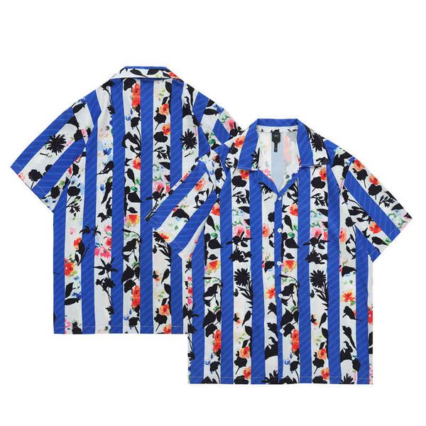 men's t-shirts 2022 summer casual hawaiian flower shirt stripe all over print shirt beach cardigan short sleeve 787c, White;black
men's t-shirts 2022 summer casual hawaiian flower shirt stripe all over print shirt beach cardigan short sleeve 787c, White;black