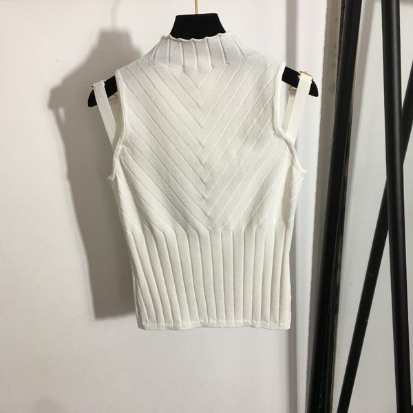 310 2022 runway spring brand same style sweater striped sleeveless crew neck white black pullover fashion clothes womens meiyi
310 2022 runway spring brand same style sweater striped sleeveless crew neck white black pullover fashion clothes womens meiyi