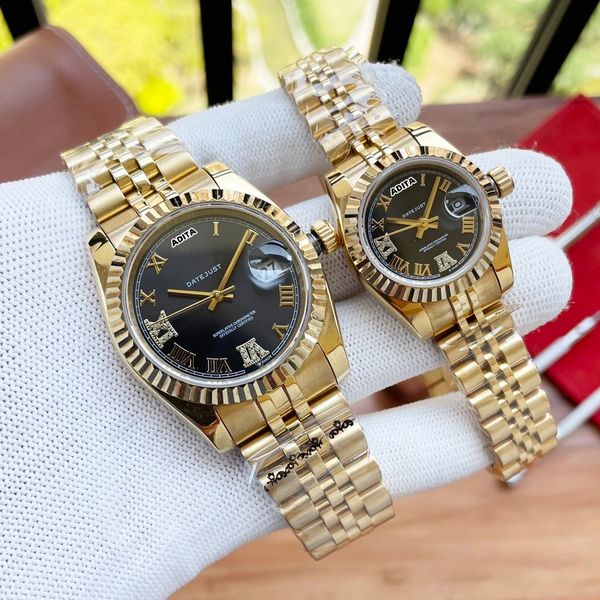 adita watch for men and women automatic mechanical movement stainless steel 18k gold imported swiss origin quartz couple diving watch rx0002, Slivery;brown
adita watch for men and women automatic mechanical movement stainless steel 18k gold imported swiss origin quartz couple diving watch rx0002, Slivery;brown