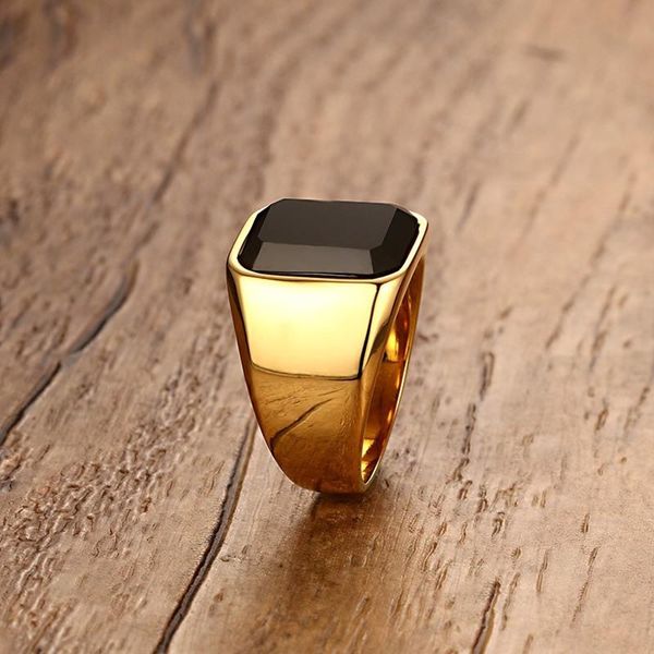 cluster rings vintage ring men semi-precious stone jewelry titanium steel bague gold color trendy, Golden;silver
cluster rings vintage ring men semi-precious stone jewelry titanium steel bague gold color trendy, Golden;silver
