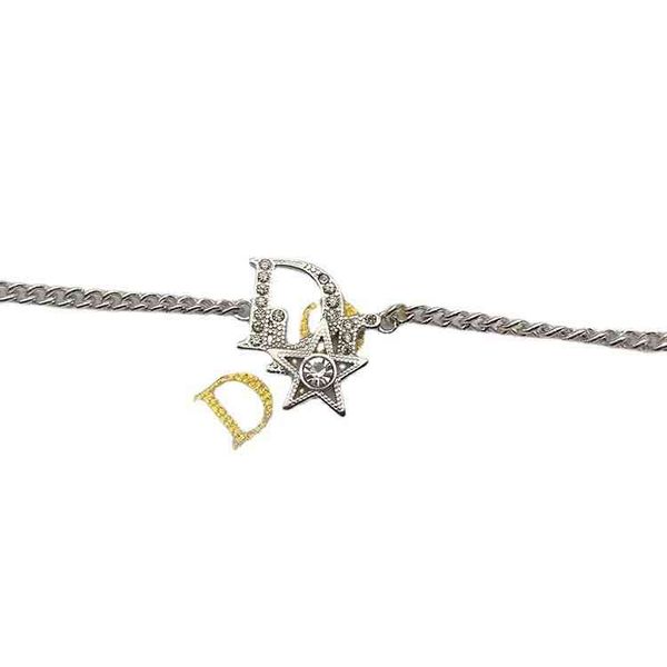 new star hollow inlaid silver women's bracelet personalized simple jewelry recommendation, White
new star hollow inlaid silver women's bracelet personalized simple jewelry recommendation, White