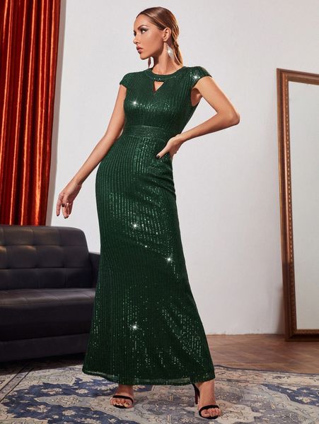 cut out sequins bodycon dress 43wa#, Black;gray 
cut out sequins bodycon dress 43wa#, Black;gray