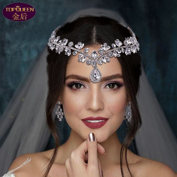forehead crystal tiara baroque crystal bridal headwear crown rhinestone with wedding jewelry hair accessories bridal crowns headpieces hp470, Silver
forehead crystal tiara baroque crystal bridal headwear crown rhinestone with wedding jewelry hair accessories bridal crowns headpieces hp470, Silver