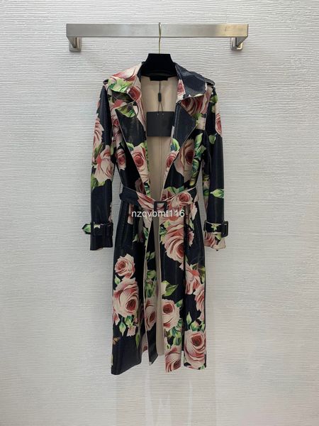 women's wool & blends rose print lapel long sleeve snake skin pattern bright windbreaker medium and coat with soft texture, Black
women's wool & blends rose print lapel long sleeve snake skin pattern bright windbreaker medium and coat with soft texture, Black