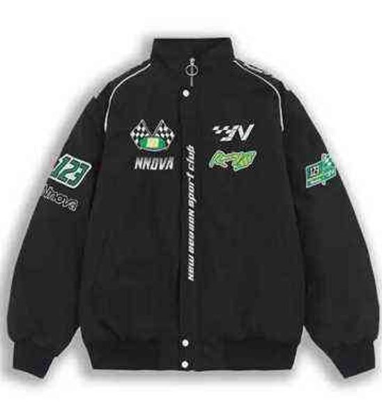 hip hop motorcycle jacket men women letter embroidery vintage coat loose spring cotton baseball jacket chaquetas hombre t220816, Black;brown
hip hop motorcycle jacket men women letter embroidery vintage coat loose spring cotton baseball jacket chaquetas hombre t220816, Black;brown