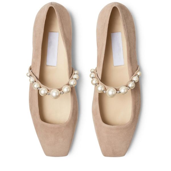 luxury pumps sandals women's ballet flats jimmy london choo ade flat pearl ankle embellished suede square toe designer flats jc eu 35-4, Black
luxury pumps sandals women's ballet flats jimmy london choo ade flat pearl ankle embellished suede square toe designer flats jc eu 35-4, Black