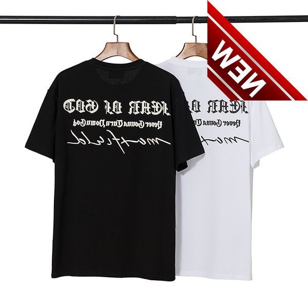 chao brand feel of god small letter print high street men's and women's loose short sleeve t-shirt fog, White;black
chao brand feel of god small letter print high street men's and women's loose short sleeve t-shirt fog, White;black