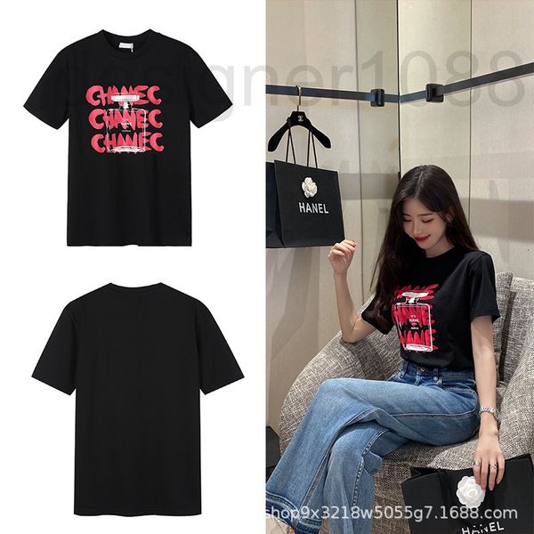 women's hoodies & sweatshirts designer superior quality xiangxiangjia short sleeve t shirt red letter perfume bottle printing fashion w, Black
women's hoodies & sweatshirts designer superior quality xiangxiangjia short sleeve t shirt red letter perfume bottle printing fashion w, Black