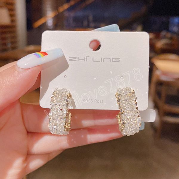 temperament french geometric square white crystal earrings for women korean fashion dangle earring daily birthday party jewelry gifts, Silver
temperament french geometric square white crystal earrings for women korean fashion dangle earring daily birthday party jewelry gifts, Silver