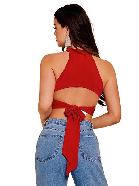 bae tie back halter g2xa#, White