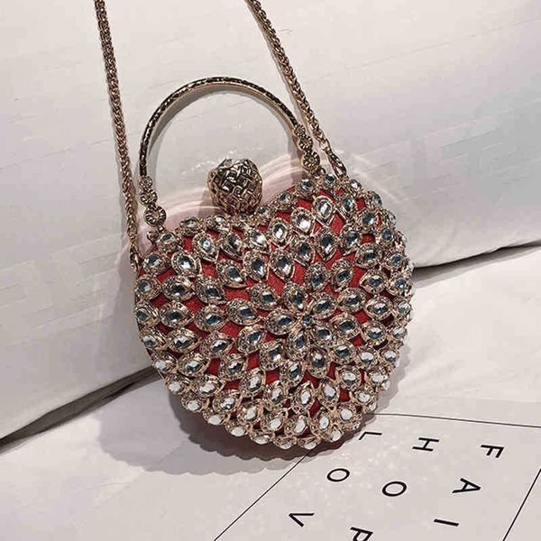 2022 new rhintone shiny handbag, minority fashion banquet heart-shaped bag, advanced feeling diamond inlaid msenger dinner bag
2022 new rhintone shiny handbag, minority fashion banquet heart-shaped bag, advanced feeling diamond inlaid msenger dinner bag