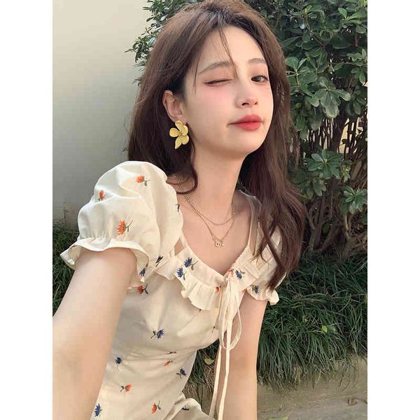 casual dresses summer floral dress spring gentle prologue bubble sleeve small skirt n88b, Black;gray
casual dresses summer floral dress spring gentle prologue bubble sleeve small skirt n88b, Black;gray
