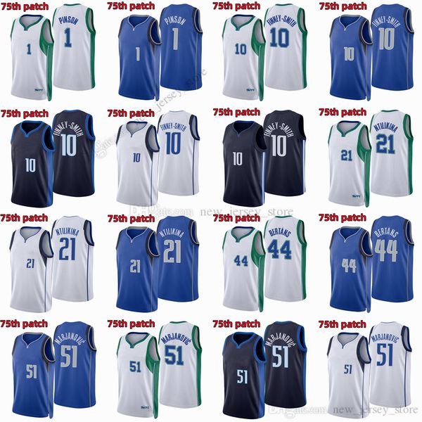 printed 75th anniversary city basketball 44 davis bertans jerseys 10 dorian finney-smith 51 boban marjanovic 1 theo pinson 21 frank ntilikin, Black;red
printed 75th anniversary city basketball 44 davis bertans jerseys 10 dorian finney-smith 51 boban marjanovic 1 theo pinson 21 frank ntilikin, Black;red