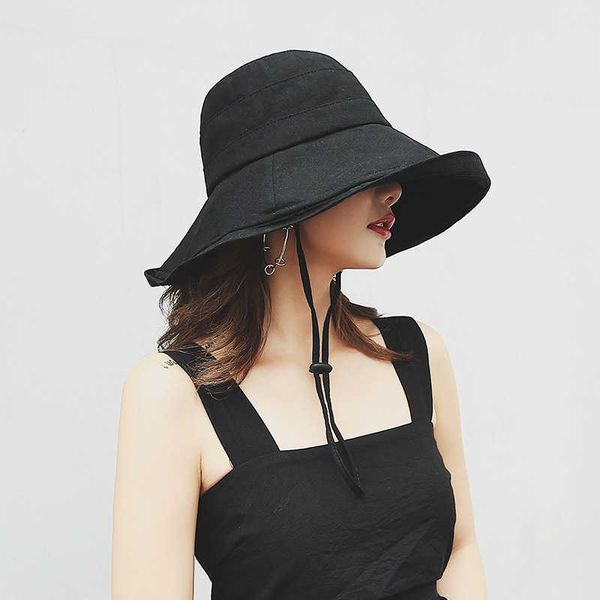 sun hat summer floppy big brim sun beach hat fashion ladies cotton bucket casual travel fisherman cap, Blue;gray
sun hat summer floppy big brim sun beach hat fashion ladies cotton bucket casual travel fisherman cap, Blue;gray