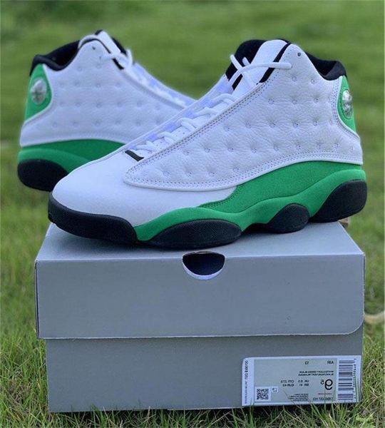 brand shoes 13 lucky green men basketball white black 3m reflective 13s real fiber sneakers
brand shoes 13 lucky green men basketball white black 3m reflective 13s real fiber sneakers