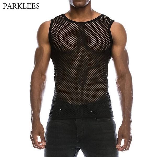 mesh see-through fishnet tank men brand o-neck sleeveless undershirt men nightclub party dance tees xxl 210308, White;black
mesh see-through fishnet tank men brand o-neck sleeveless undershirt men nightclub party dance tees xxl 210308, White;black