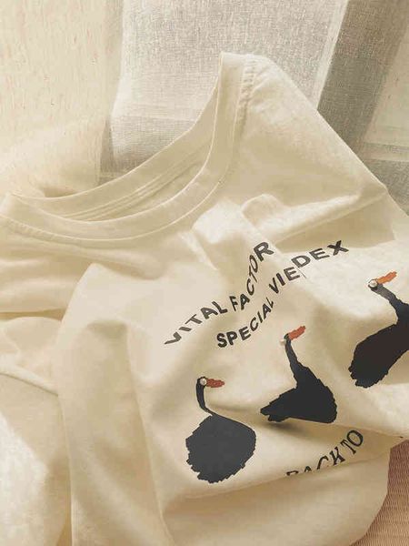women's t-shirt 2022 alphabet print short sleeve t-shirt women's summer 2022 loose fit slim versatile round neck ins hwil, White
women's t-shirt 2022 alphabet print short sleeve t-shirt women's summer 2022 loose fit slim versatile round neck ins hwil, White