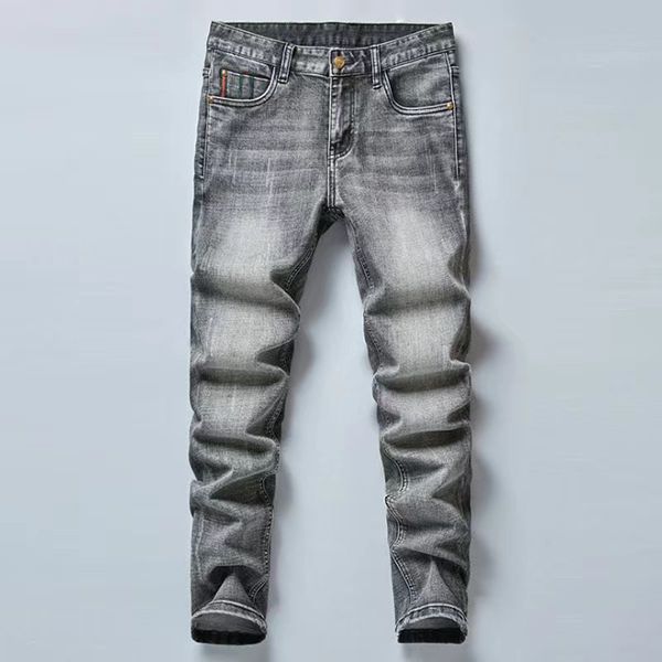 men's jeans designer fashion luxury slim elastic bee brand business pants trousers classic style male denim leisure trousers big yards, Blue
men's jeans designer fashion luxury slim elastic bee brand business pants trousers classic style male denim leisure trousers big yards, Blue