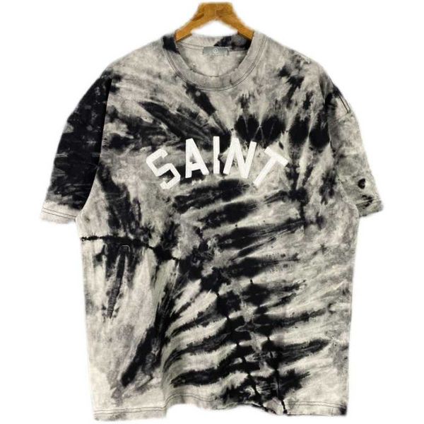 men's t-shirts 2022 fashion brand saint letter patch embroidery irregular tie dyeing short sleeve tee round neck casual, White;black
men's t-shirts 2022 fashion brand saint letter patch embroidery irregular tie dyeing short sleeve tee round neck casual, White;black