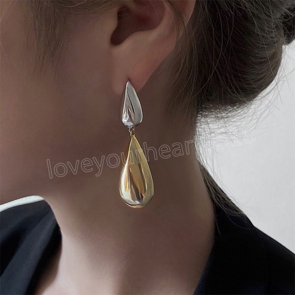 temperament two-color water drop dangle earrings women for women korean fashion earring daily birthday party jewelry gifts, Silver
temperament two-color water drop dangle earrings women for women korean fashion earring daily birthday party jewelry gifts, Silver