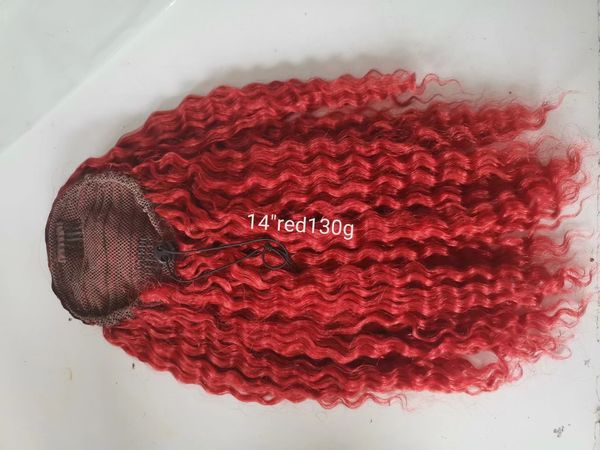 red colored kinky curly human hair ponytail for black women drawstring clip in raw virgin cuticle aligned remy
red colored kinky curly human hair ponytail for black women drawstring clip in raw virgin cuticle aligned remy