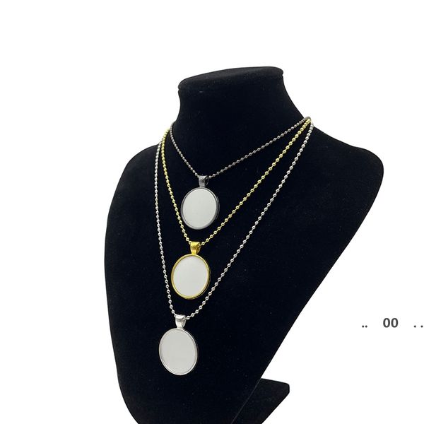 heat transfer pendant necklace sublimation blank metal round necklace fashion jewelry accessories creative gift bbb14742, Silver
heat transfer pendant necklace sublimation blank metal round necklace fashion jewelry accessories creative gift bbb14742, Silver