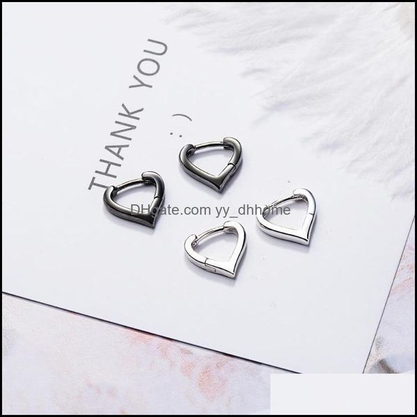 hoop hie earrings jewelry minimalist heart for women girls 925 sterling sier oorbellen pendientes drop delivery 2021 puubl, Golden;silver
hoop hie earrings jewelry minimalist heart for women girls 925 sterling sier oorbellen pendientes drop delivery 2021 puubl, Golden;silver